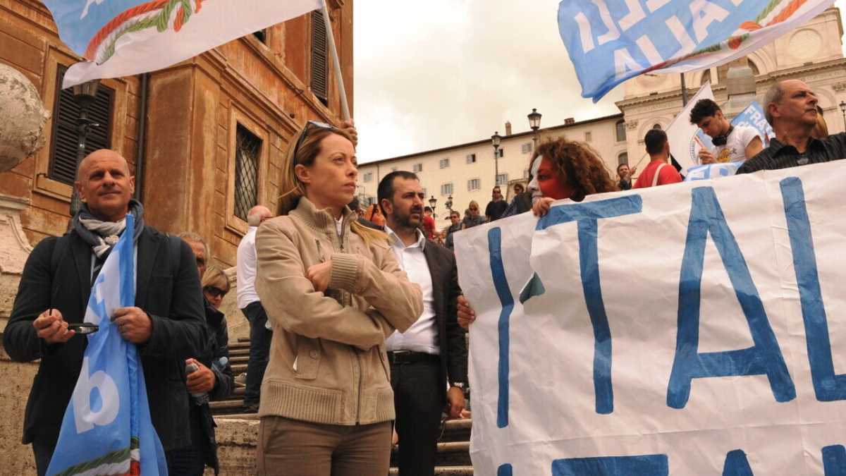 Immagine di “Colle Oppio? A noi!”. Riapre la storica sede della destra, palestra di Meloni