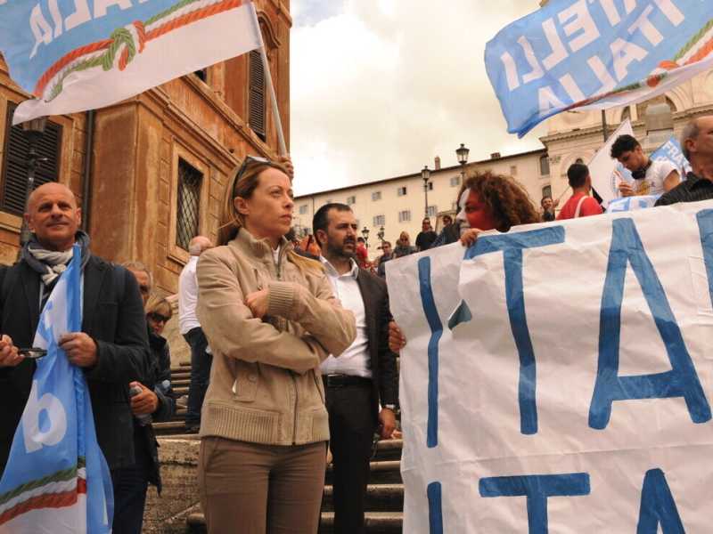 “Colle Oppio? A noi!”. Riapre la storica sede della destra, palestra di Meloni
