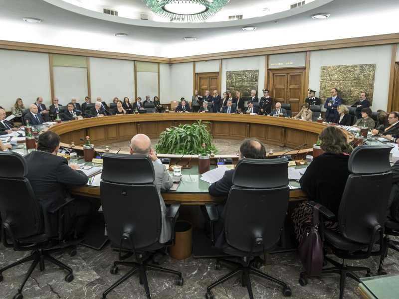 Plenum del CSM (foto La Presse)