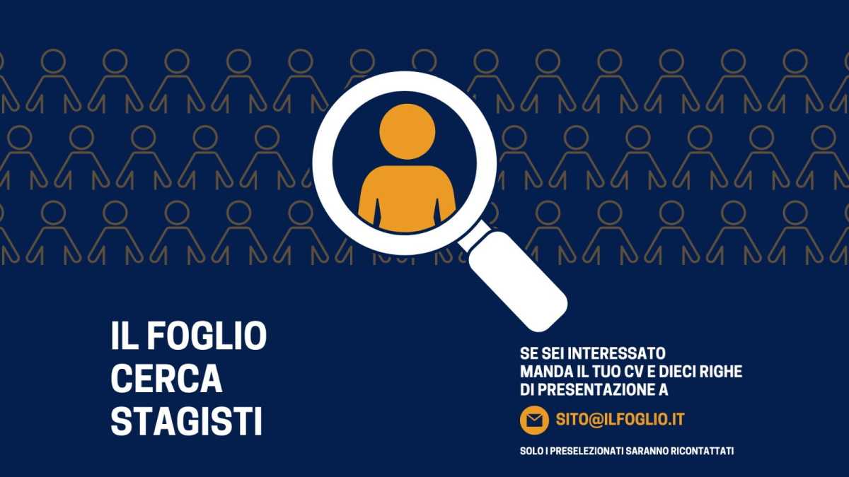 Immagine di Il Foglio cerca stagisti