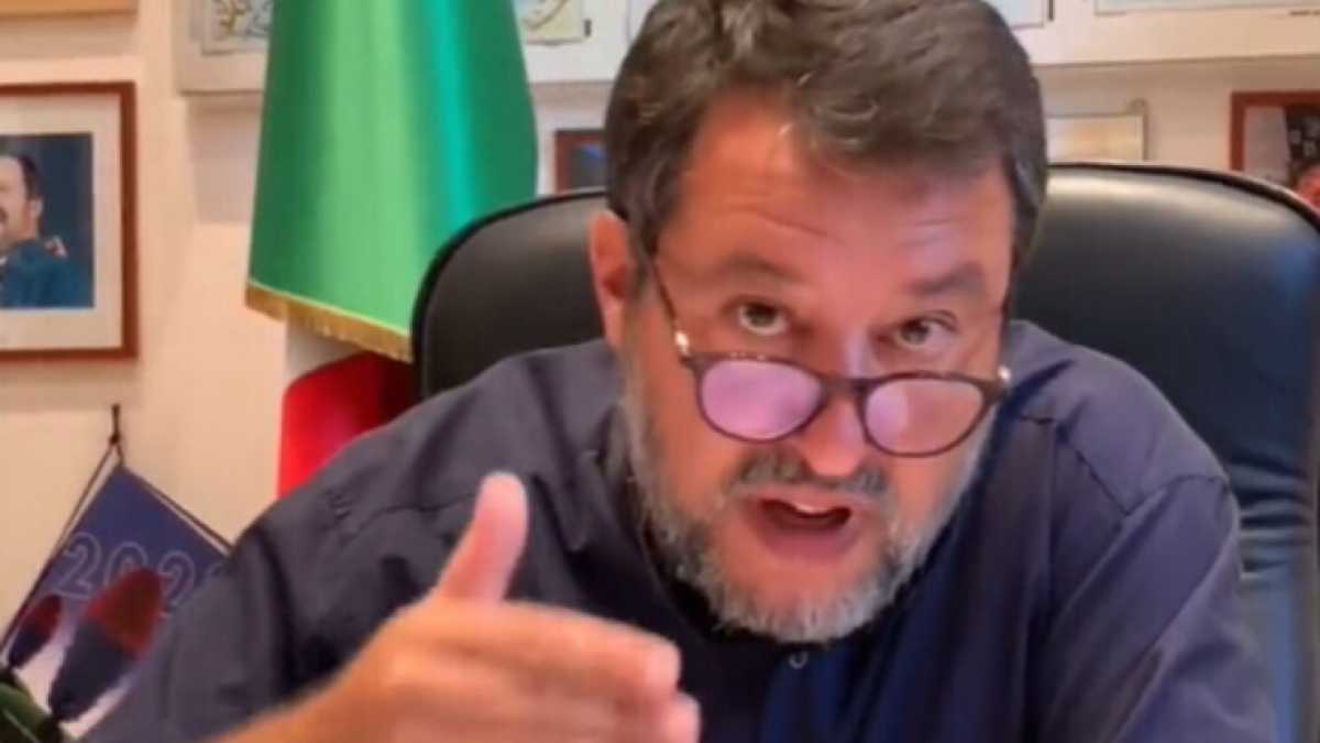 Immagine di Salvini si schiera con il generale Vannacci (e contro Crosetto)