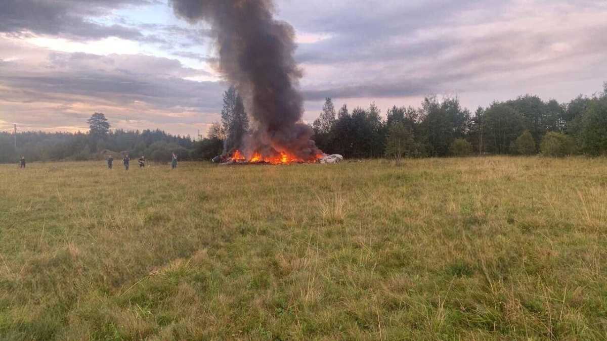 Immagine di Il jet di Prigozhin abbattuto dai russi. La Wagner lo dà per morto