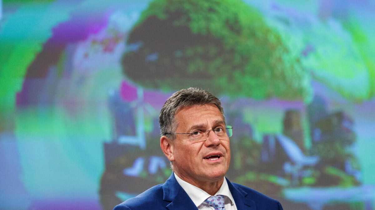 Immagine di Il Green deal prudente di Sefcovic