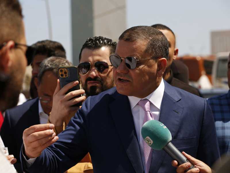  Il premier libico Abdelhamid Dabaiba (foto LaPresse)