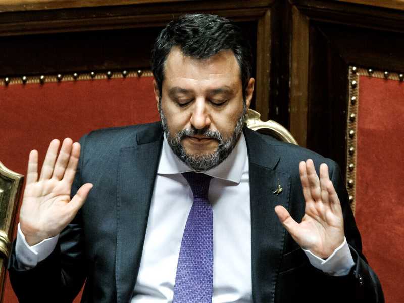 Matteo Salvini (foto LaPresse)