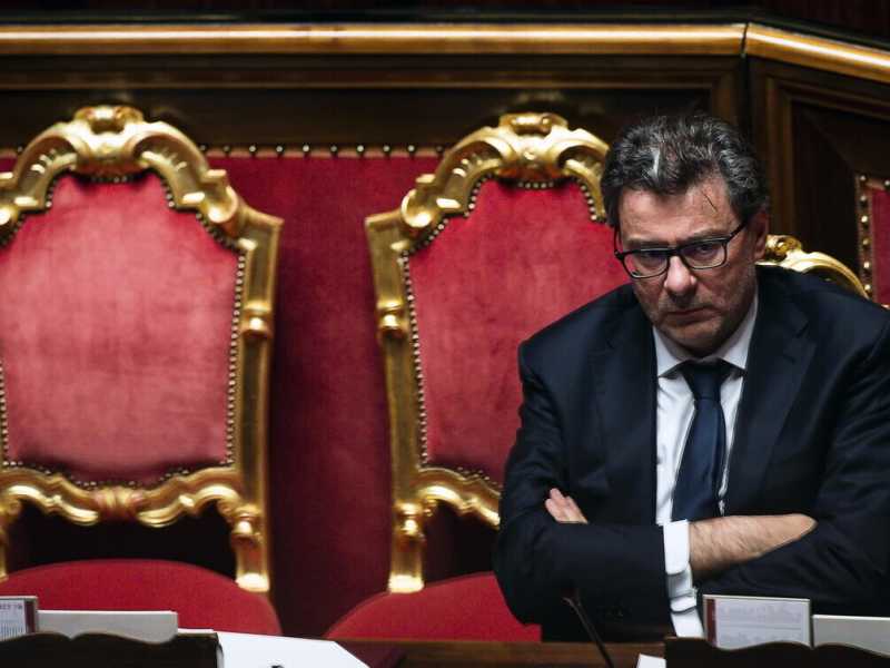 Giancarlo Giorgetti (foto Ansa)