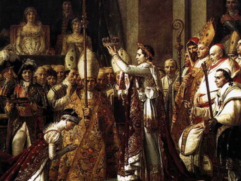  L'incoronazione di Napoleone (foto da Wikipedia)