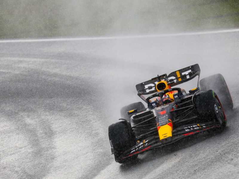 La Red Bull di Verstappen (Ansa)
