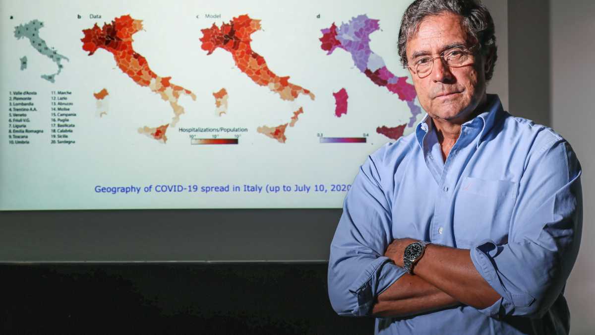 Immagine di Andrea Rinaldo, il Nobel che parla italiano