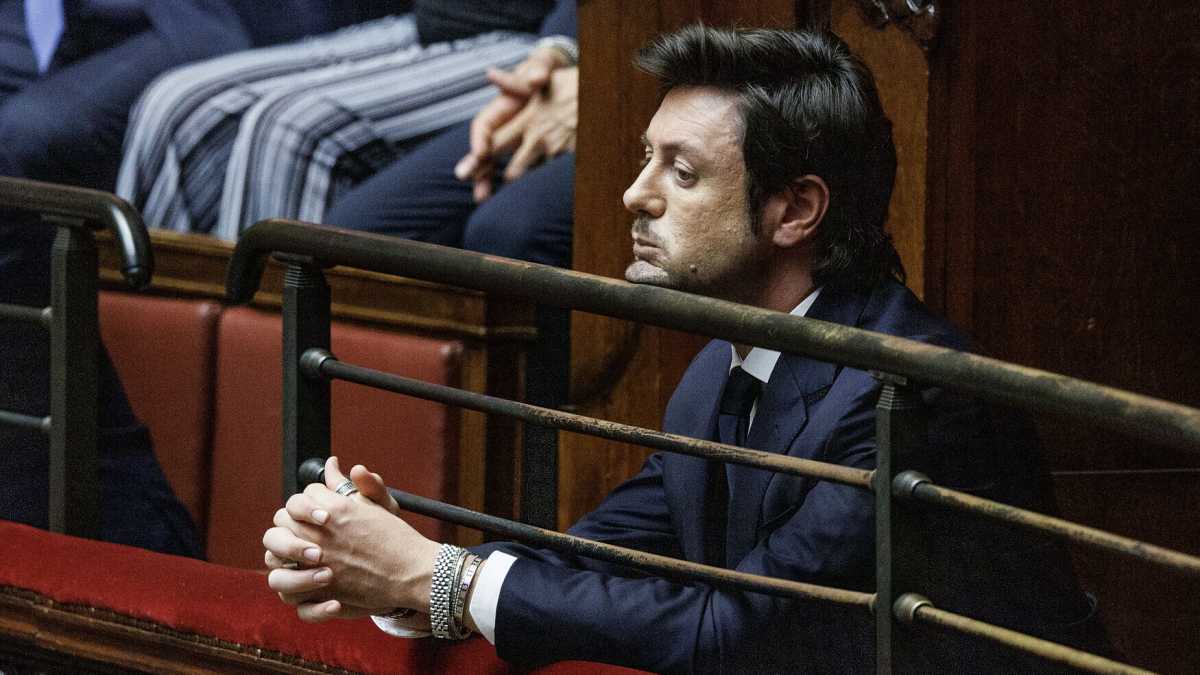 Immagine di Giambruno, il Vannacci da veranda. E' il vero rivale di Meloni