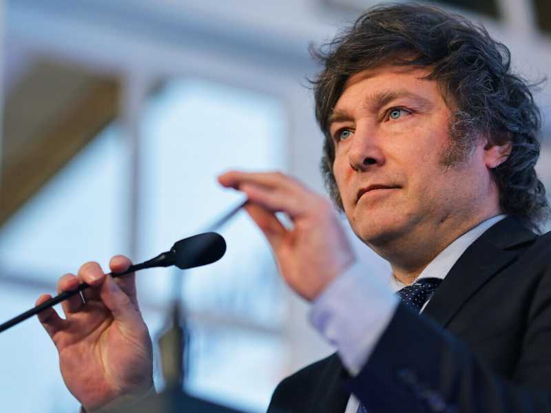 Javier Milei (foto ansa)