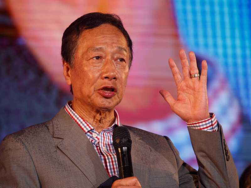 &nbsp;Terry Gou (foto ansa)