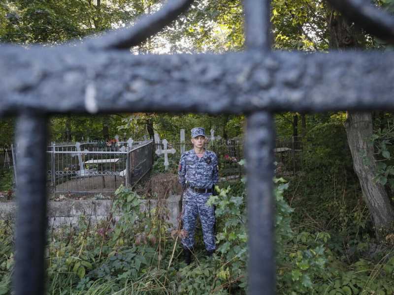 Il funerale mercenario di Prigozhin
