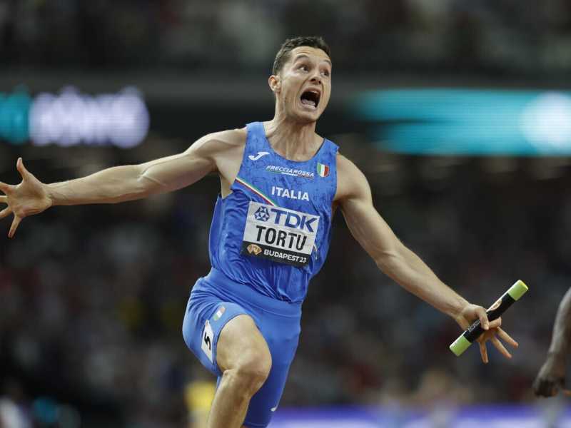 Filippo Tortu ci racconta la staffetta della felicità