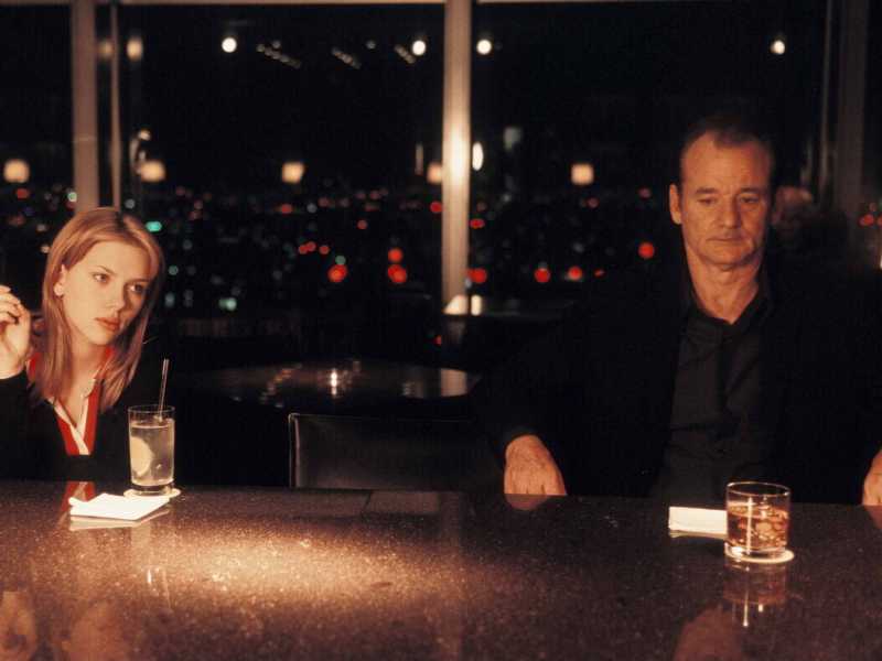 Dal film "Lost in Translation" (foto Olycom) 