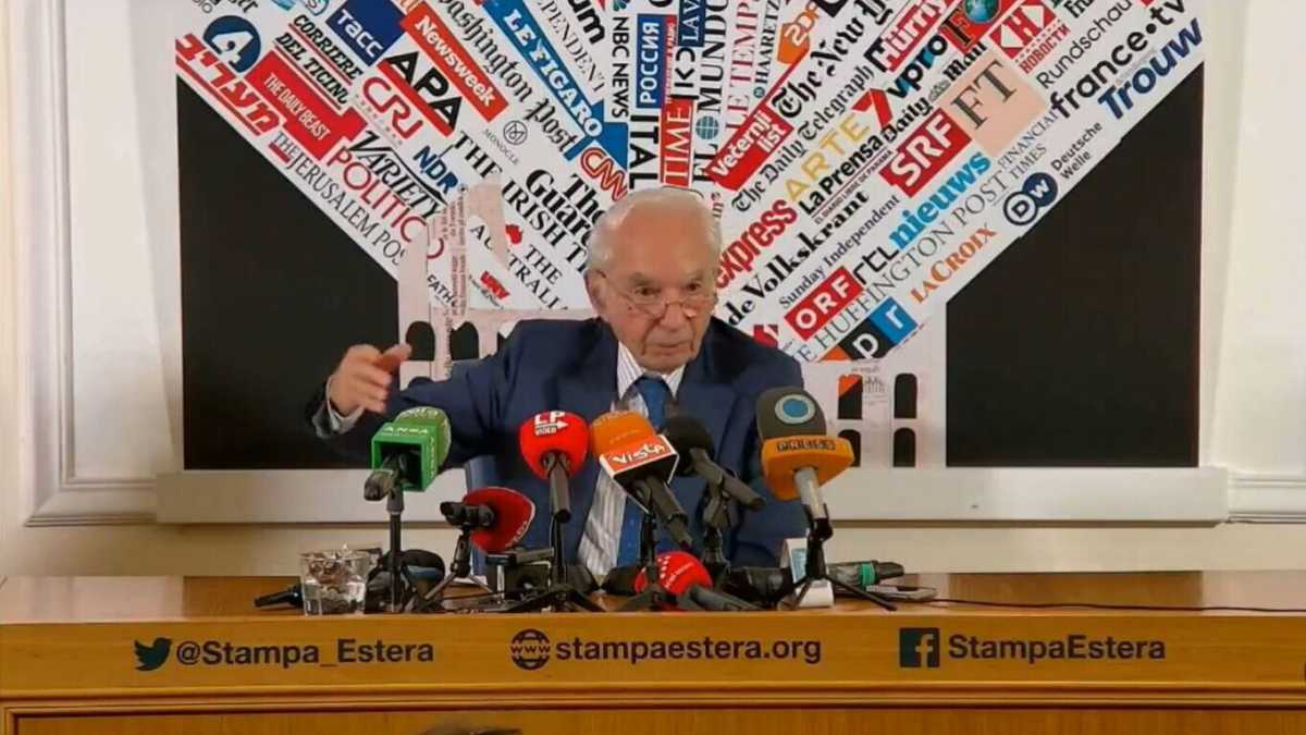Immagine di Amato: “Su Ustica non ho alcuna verità, ma Macron può pacificare il mondo”
