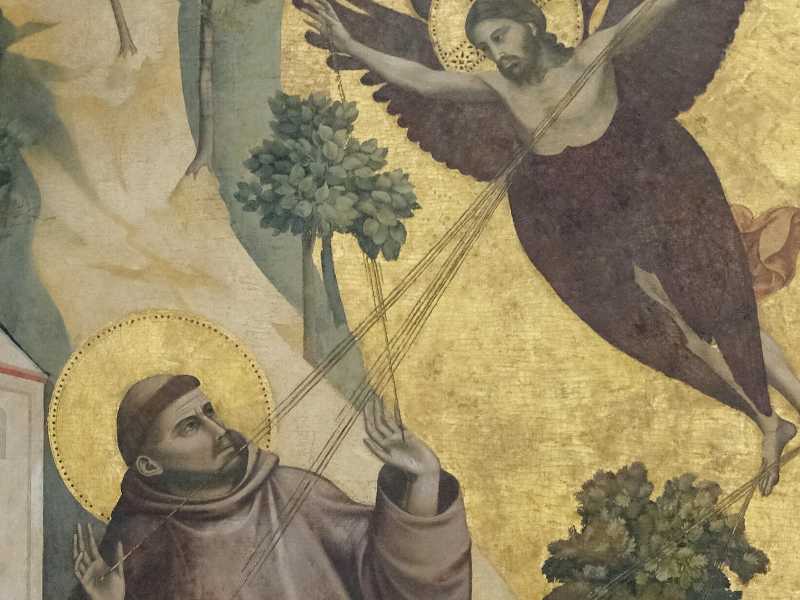 Giotto, "Le stigmate di San Francesco"