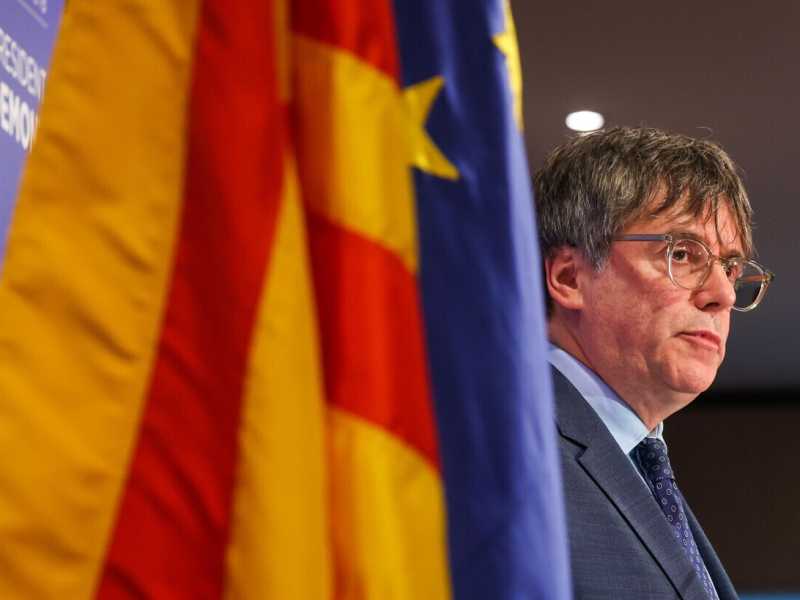 Carles Puigdemont (foto Ansa)