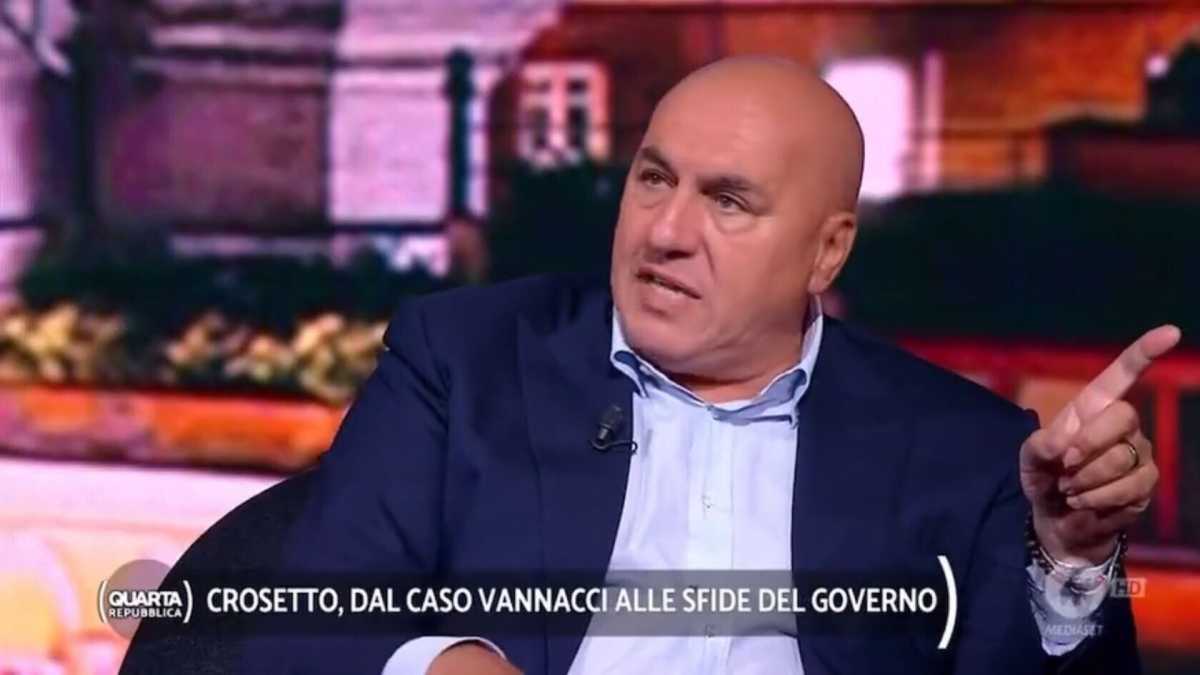 Immagine di Crosetto su Vannacci: perfetto. Barbera su Allen: da applausi