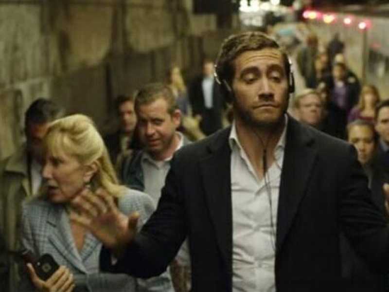 Jake Gyllenhaal in una scena di Demolition - Amare e vivere, film del 2015 diretto da Jean-Marc Vallée <br />