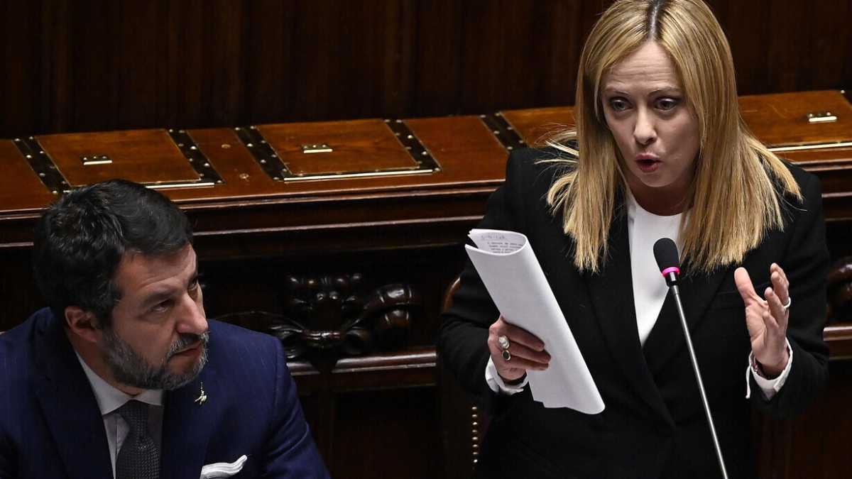 Immagine di Meloni, Salvini e l'antieuropeismo da Fracchia