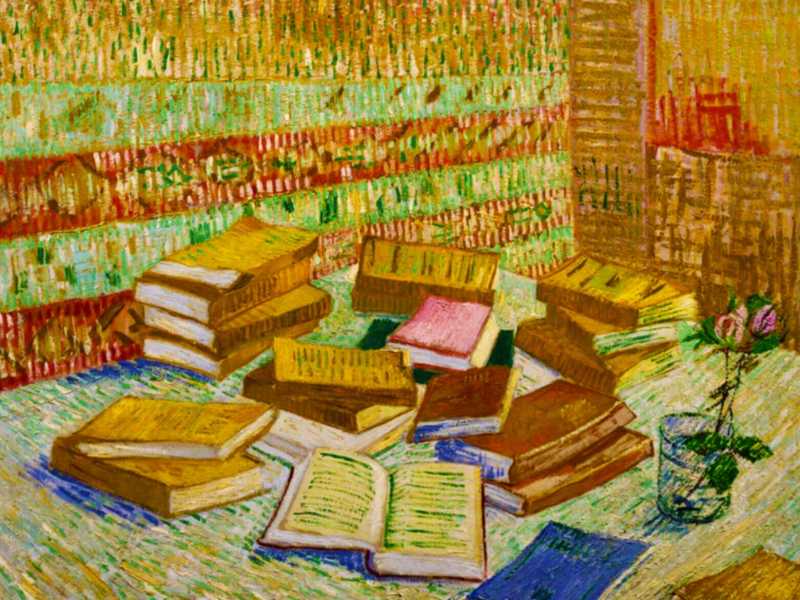 I libri gialli, Vincent Van Gogh (1887)&nbsp;<br />