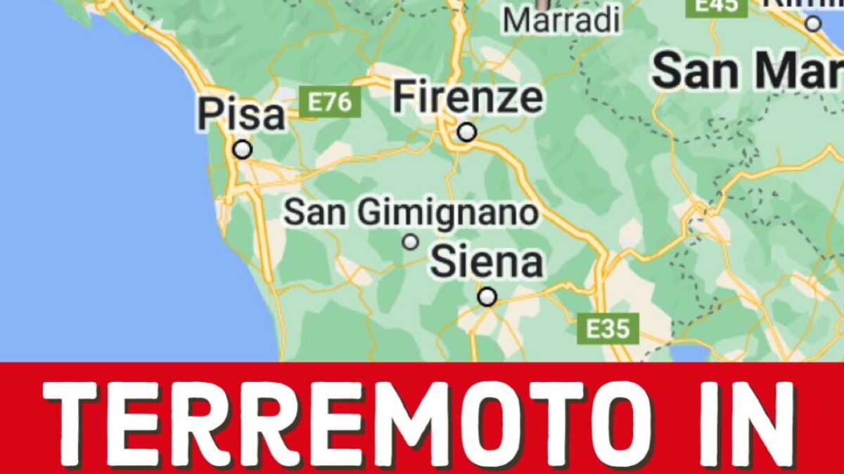 Immagine di Terremoto di magnitudo 4.8 in provincia di Firenze. Giani: "Non ci sono danni a persone"