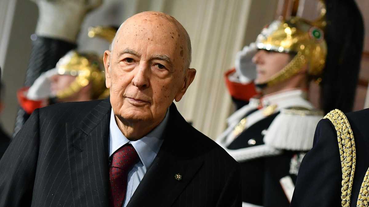 Immagine di Giorgio Napolitano in condizioni critiche