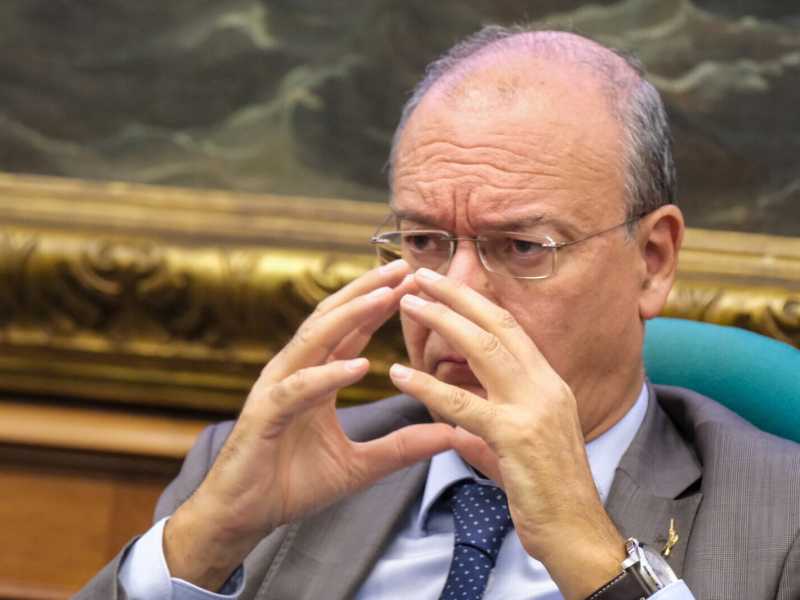 Il ministro dell'Istruzione Valditara (LaPresse)<br />