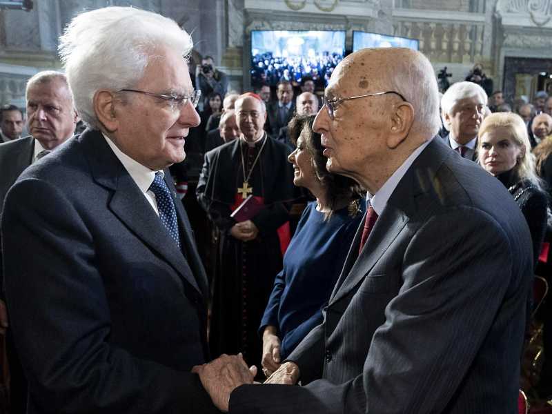 Da Mattarella a Meloni e Draghi: il cordoglio della politica per Napolitano