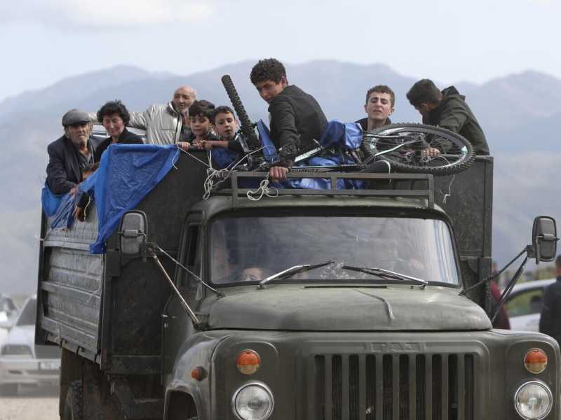 L'esodo dal Nagorno Karabakh per non tornare mai più