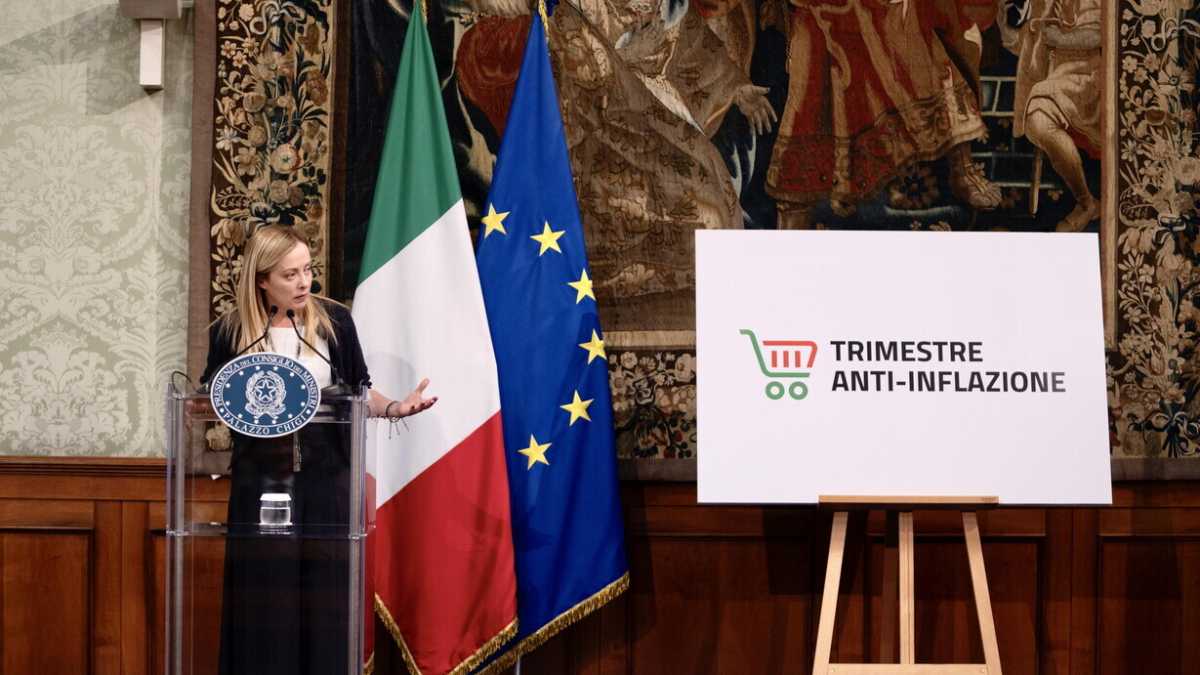 Immagine di Il trimestre anti inflazione di Meloni appeso a un “protocollo”