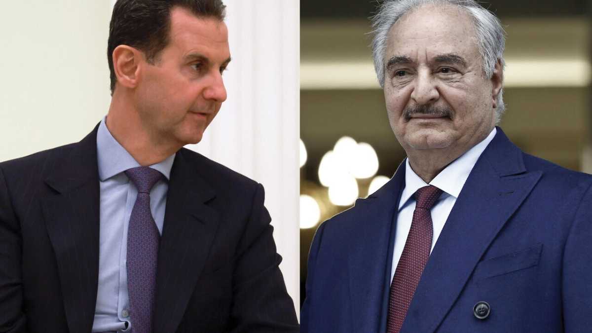 Immagine di Assad e Haftar, identikit di due trafficanti di esseri umani