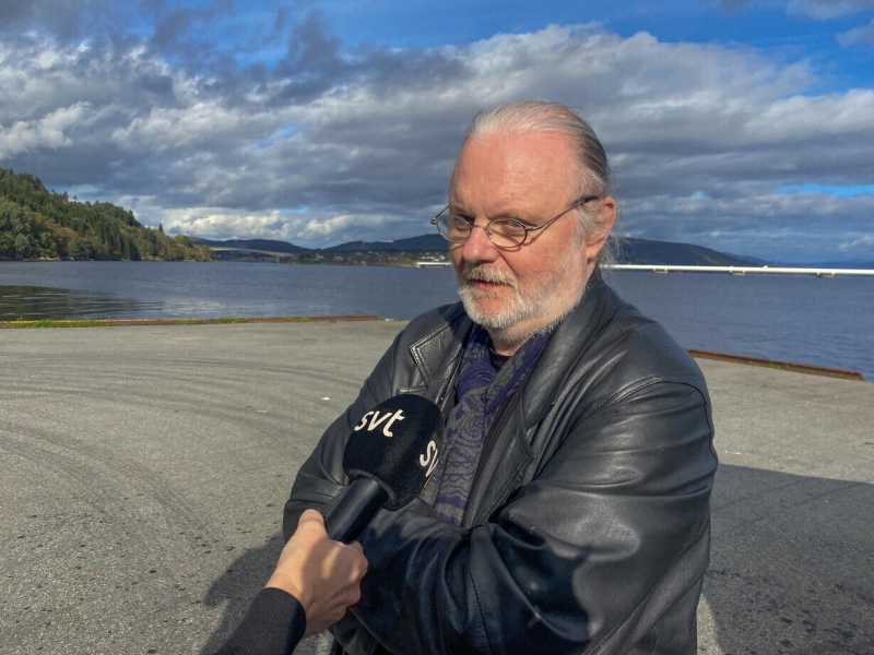 Il premio Nobel per la Letteratura 2023 Jon Fosse (foto EPA, via Ansa)