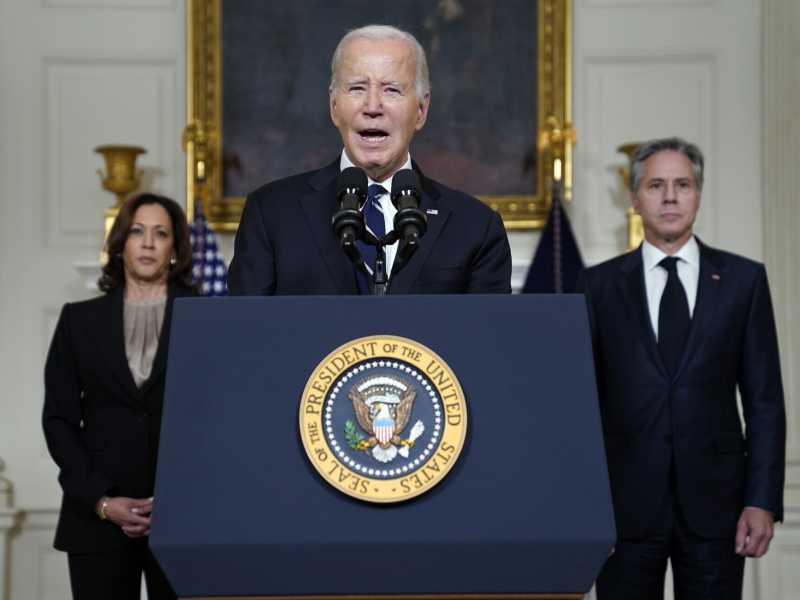 Gli Stati Uniti sono al fianco di Israele, dice Biden. Il discorso integrale