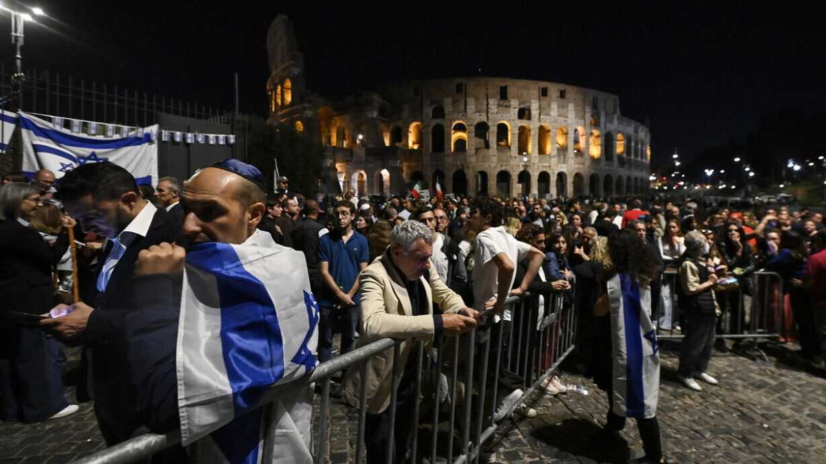 Immagine di Grazie a chi c’era all’arco di Tito, per ricordare che Israele siamo noi