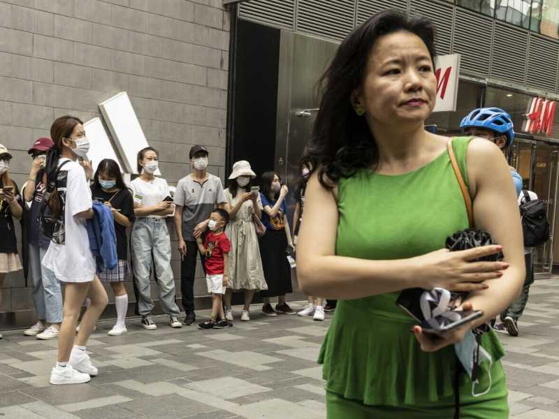La giornalista sino-australiana Cheng Lei (foto Ap, via LaPresse)