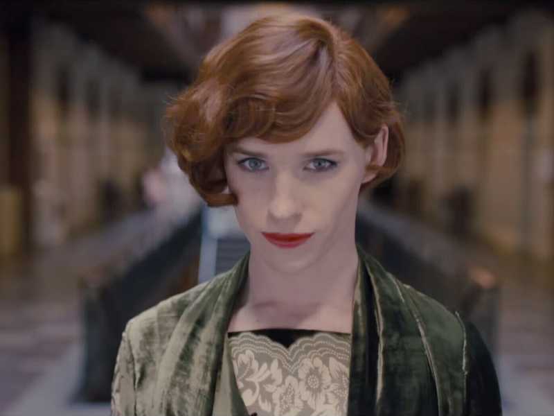 Eddie Redmayne in &ldquo;The Danish Girl&rdquo;, il film su Lili Elbe, tra i primi a sottoporsi a un intervento di riassegnazione sessuale (Wikimedia)&nbsp;<br />