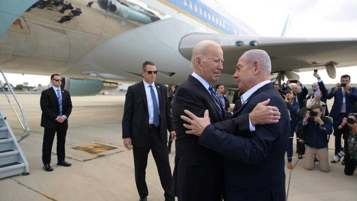 Immagine di "Il razzo sull'ospedale di Gaza non è di Israele: ci sono le prove", dice Biden