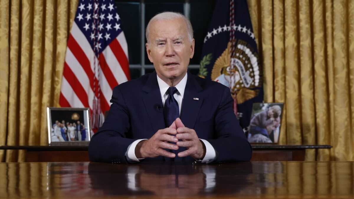 Immagine di Non permetteremo che Hamas e Putin vincano. Il discorso di Biden