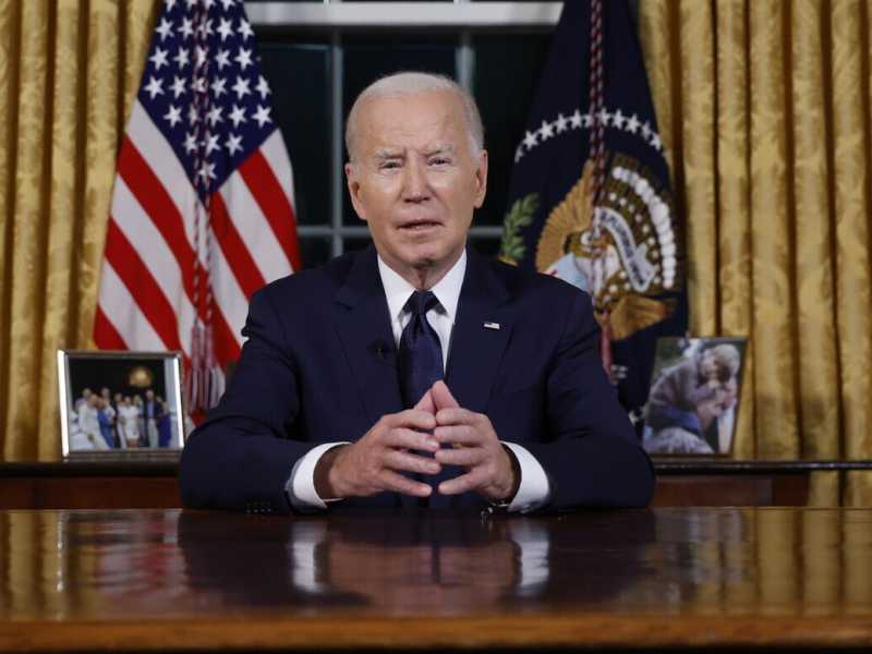 Non permetteremo che Hamas e Putin vincano. Il discorso di Biden