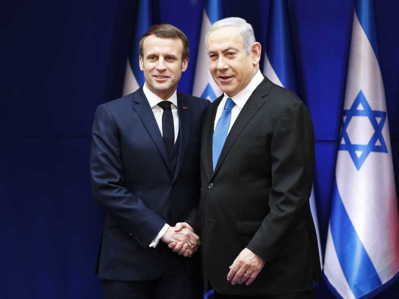 La difficile missione di Macron a Tel Aviv