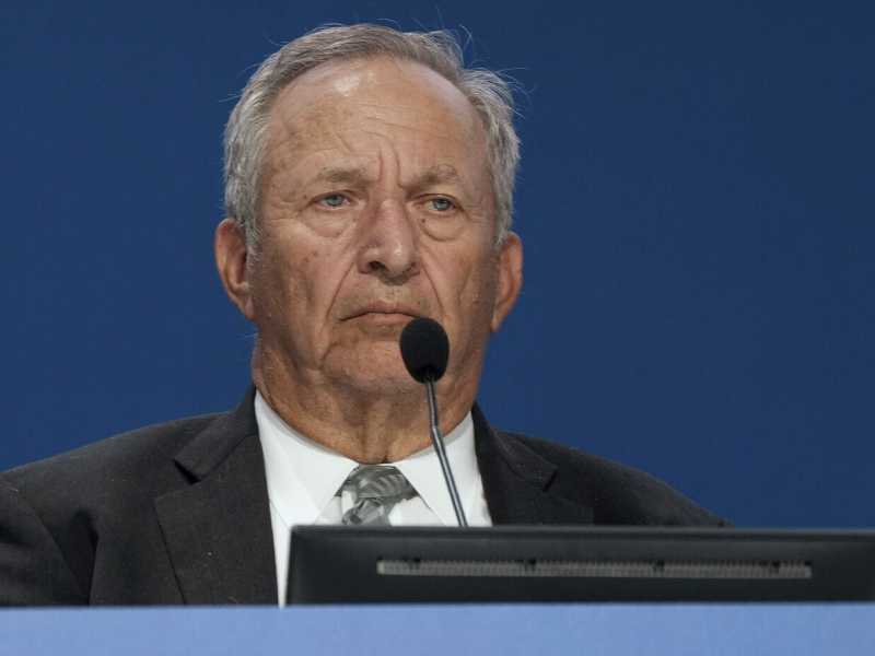 L'economista Lawrence-Larry Summers (foto Ap, via LaPresse)&nbsp;<br />