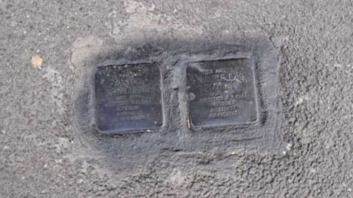 Immagine di A Roma sono state vandalizzate due pietre d'inciampo dedicate alle vittime della Shoah