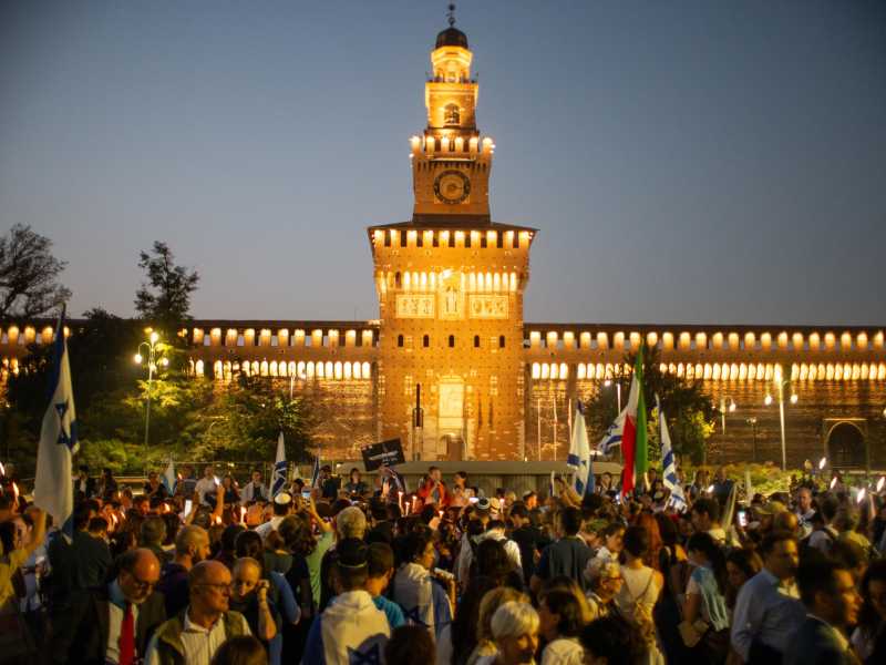 Tra timori e solidarietà: il 7 ottobre della comunità ebraica a Milano
