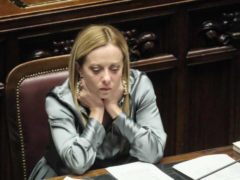 La presidente del Consiglio Giorgia Meloni (foto LaPresse)
