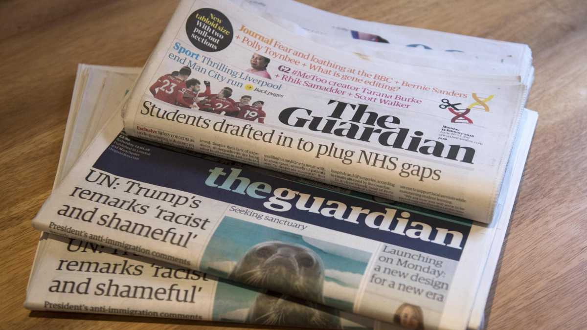 Immagine di Dimissioni ebraiche al Guardian. L'accusa è che ci sia un ambiente di lavoro ostile