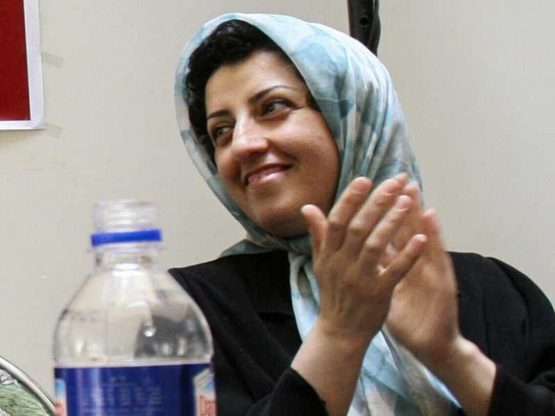 Narges Mohammadi in una foto del 2007 (LaPresse)<br /> <br />