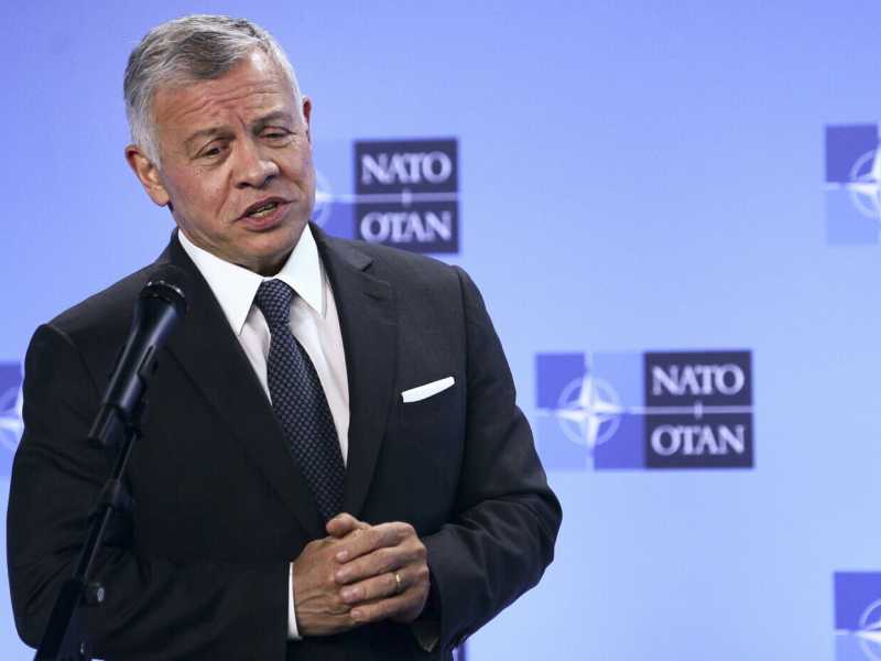Il <span style="font-family: Arial, Verdana, sans-serif; font-size: 12px;">re Abdullah II (foto Ap, via LaPresse)</span>