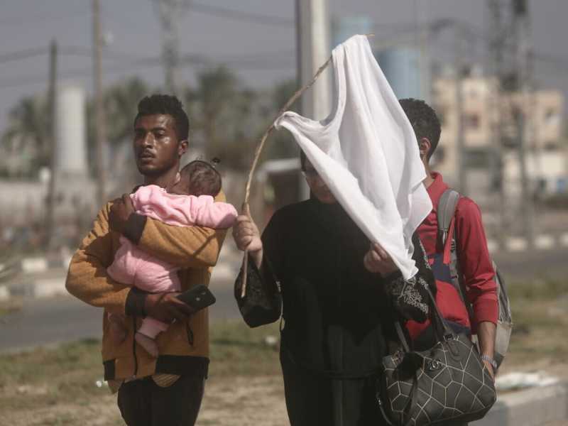 Le bandiere bianche a Gaza